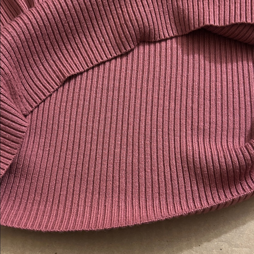 Studio Works Ribbed Mock Neck Top - Picture 4 of 7